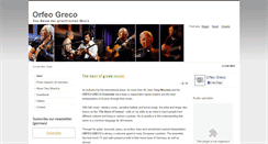 Desktop Screenshot of orfeogreco.de